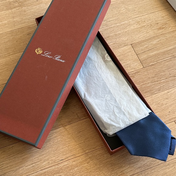 Loro Piana Elegant Navy Tie